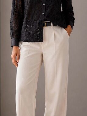 Women's black lace button down top